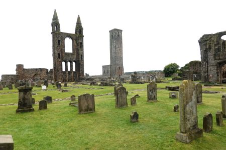 Ruiny katedrály v St. Andrews